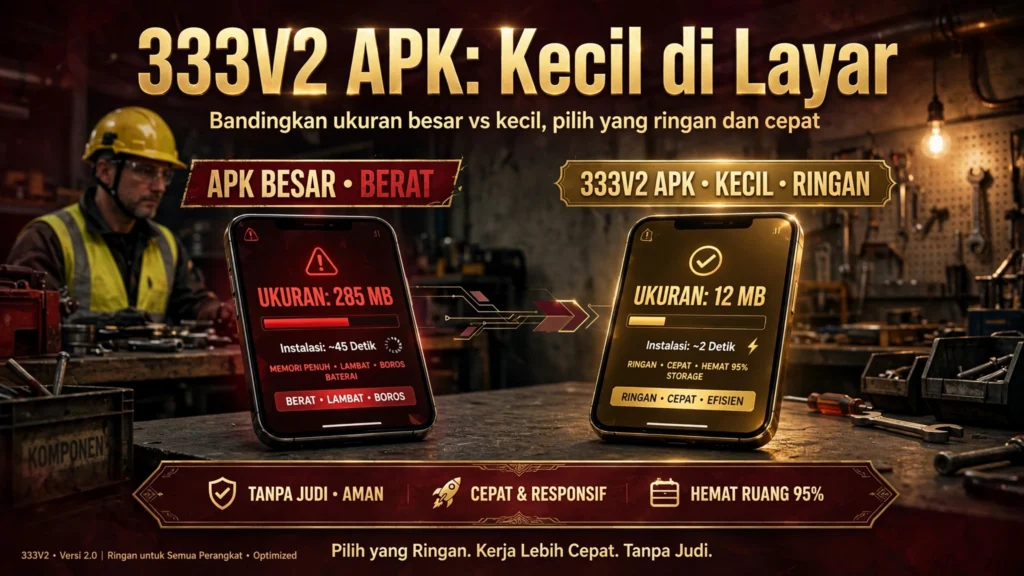 333V2 APK: Kecil di Layar
