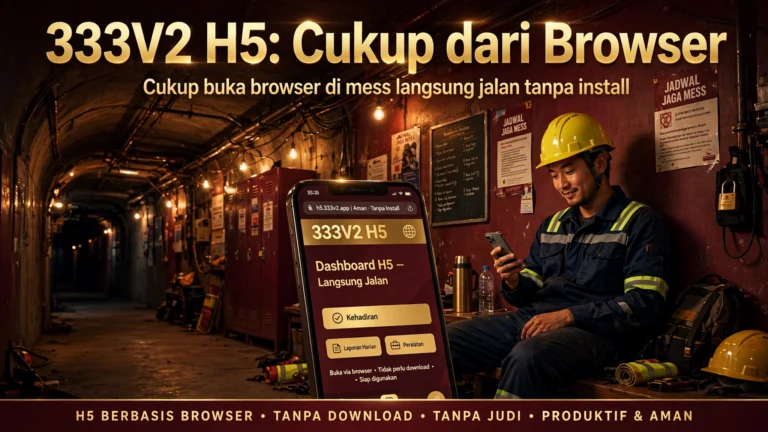 333V2 H5: Cukup dari Browser